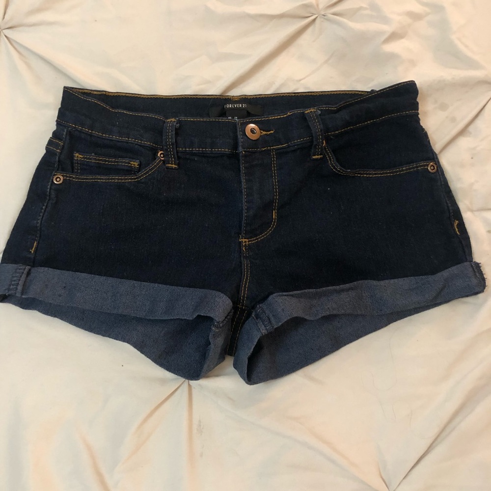 Forever 21 cuffed shorts